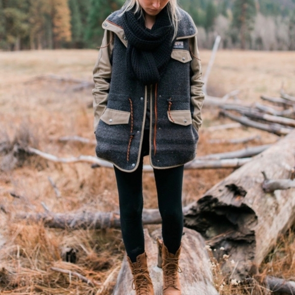 🔥RARE🔥 Patagonia Reclaimed Wool Parka Forge Gray Limited Edition 40th - Picture 10 of 16